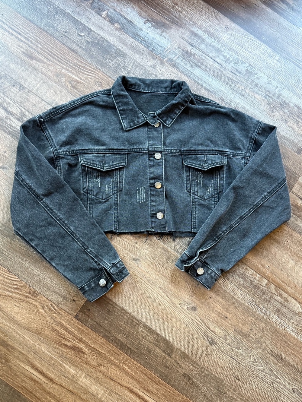 Cropped Jean jacket